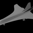 20.jpg Concorde Prototype Aircraft of the Future Model Printing Miniature Assembly File STL for 3D Printing