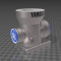3D-Builder-26_1_2023-16_38_18.png Fichier STL mate carburador moto yamaha・Modèle à télécharger et à imprimer en 3D