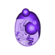 YeastAssembly-Cell_Nuc_RG_Mito_Golgi_Vesi_BudScar.stl Yeast cell model / biology science