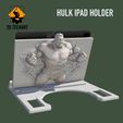IMG_6225.jpeg Hulk Ipad Holder, Ipad Stand design.