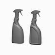 3.jpg 1/12 And 1/6 Scale Miniature Cleaning Bottle Set (8 piece) for Dollhouses and Miniature Projects (commercial license)