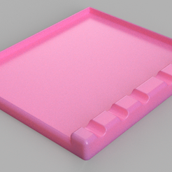 porta-pincel-v2.png Download 3MF file Brush holder • Template to 3D print, BreakingBot3D