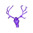 Wendigo_Kopf_1.stl Free STL file Unknown Creatures N° 1 - Wendigo Skeleton・3D print design to download