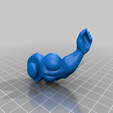 HE_LeftArm.png Free STL file 5.5 3D HE Barbarian - Original Version・3D printable object to download
