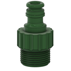 Raccord rapide 20_27 male.png Quick coupling Male 20x27 for watering