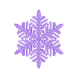 r40-rg5.stl Snowflake growth simulation in BlocksCAD