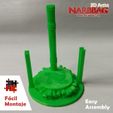 hoguera-hombrelobo-castronegro-montado-cults-mini.jpg Free STL file CastroNegro's Werewolf Card Bonfire・3D print object to download