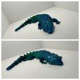 LÉZARD TATOU ARTICULÉ (PETIT DRAGON)