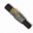 neutrik3.jpg Connettore Neutrik Powercon Egon/Phoebe Gostbusters Afterlife Wand
