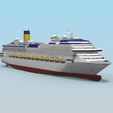 2.png COSTA SERENA cruise ship printable model