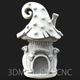 4.png 3D Model STL File for CNC Router Laser & 3D Printer Fairy Door Pack