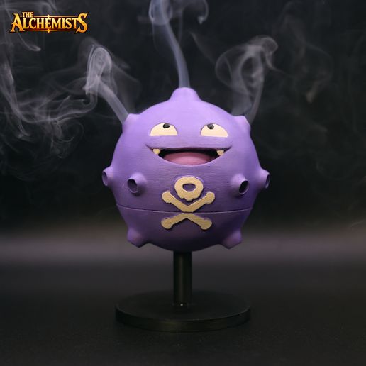 1.jpg KOFFING POKEMON INCIENSE BURNER