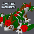 17.png ROSE Tiny Wyvern Dragon Baby, Cute Articulating Easy Print-in-Place