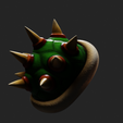 15.png Bowser Shell 3D Model 3D printing 3D mesh 3D print model