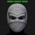 01.jpg Moon Knight Mask - Marvel Comic helmet - 3D print model