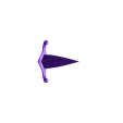 Large_Volume_blade.stl Fichier STL gratuit V pour Vendetta Dagger Nouveau et amélioré・Modèle imprimable en 3D à télécharger