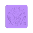 coaster_outer.stl Hellfire Club Drinks Coaster - Inlay Print