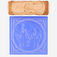 z1.png Elephant Lovers Texture Roller Fichier STL - Téléchargement numérique