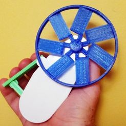 9cff3bc559d2feee2d1ab4cdd579f732_display_large.jpg Free STL file Cool Squeeze - Grip Fan・3D print object to download