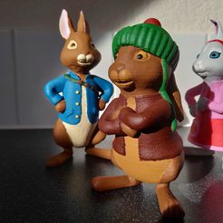 5.jpg Archivo STL Benjamin Bunny | Peter Rabbit Fan Art・Objeto de impresión 3D para descargar