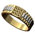 Square-2tone-undulated-diamond-watch-link-ring-v2-size6to13-05.jpg Anillo cuadrado de diamantes estilo rolex Talla 6 a 13