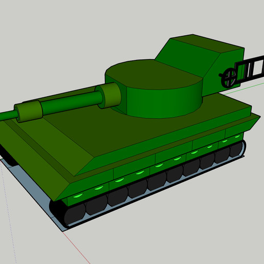 Tank 3D model