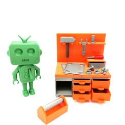 IMG_20210122_140839.jpg 3D file KIT JOB FOR CYBER_ROB THE ROBOT (EXPANSION)・3D printing design to download