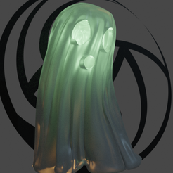 10-2-render.png Archivo STL gratis Fantasma espeluznante 1・Modelo para descargar y imprimir en 3D