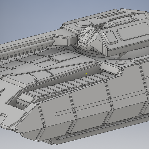 Download free STL file Pixiu Stealth Tank for BattleTech • 3D printer ...