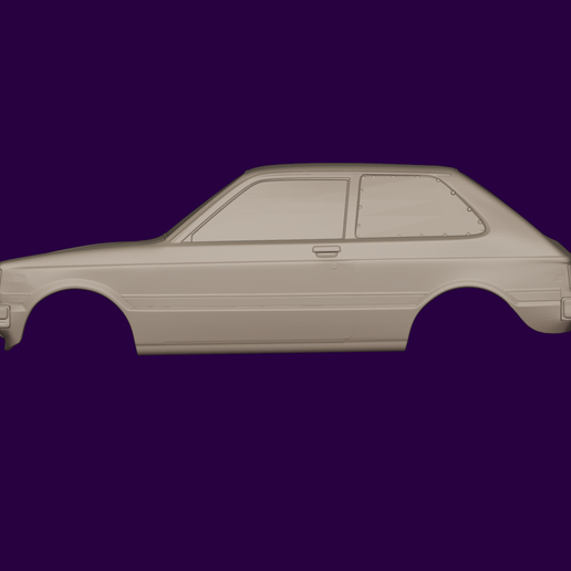 🚗 RC BODY 1981 STARLET TOYOTA・ STL File for 3D printing・Cults