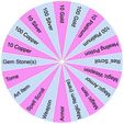 wheel-print2.jpg Prize / Loot Wheel For Table-Top Games Like Dungeons and Dragons