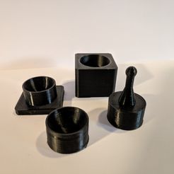 IMG_20211011_180211.jpg Archivo STL Mini molde de bomba de baño 1x 2.3cm ~ 0.9inch・Objeto imprimible en 3D para descargar