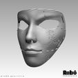 ROZE-MASK-13.jpg Roze Operator Mask - Call of Duty - Modern Warfare - WARZONE - STL model 3D print file