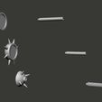 ZBrush-RENDER.jpg STL file Smallville Hawkman Mace・3D printable model to download