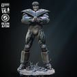 Final-Render-Front.jpg WICKED MARVEL WAR SCULPTURE: TESTED AND READY FOR 3D PRINTING