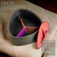 Delta_without-lid_black.jpg DELTA  STORAGE BOX  | with lid and dividers