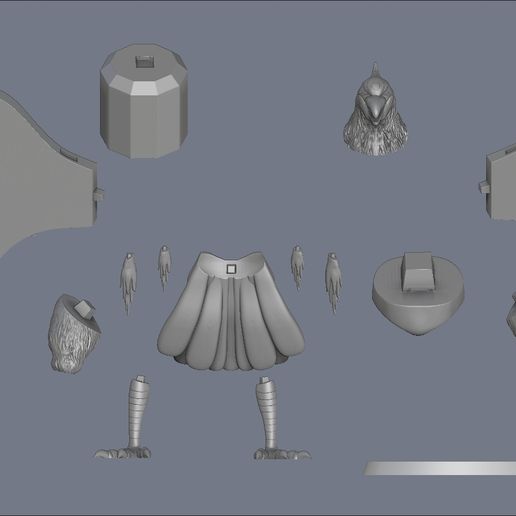 Pieces.jpg Hawk Y2 Mazinger Z