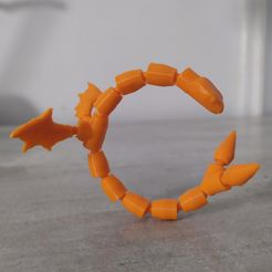 IMG_20200328_104952.jpg Бесплатный 3D файл Articulated snake・3D-печатная модель для загрузки
