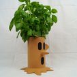 DSC09807 copy.jpg STL-Datei Kirby Whispy Woods Plant Pot kostenlos・3D-Druckvorlage zum Herunterladen