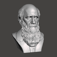 Charles-Darwin-9.png 3D Model of Charles Darwin - High-Quality STL File for 3D Printing (PERSONAL USE)