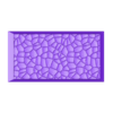 Abstract_008_100x50mm_rect_base_hollow_PRINT.stl Bases carrées et rectangulaires - Texture abstraite 8 (20-150mm) | Parfait pour les jeux de table Wargames & RPG's