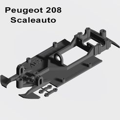 208-lineal.jpg STL-Datei Peugeot 208 Scaleauto lineares Fahrwerk・3D-druckbares Design zum Herunterladen