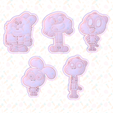 main.png The Amazing World of Gumball cookie cutter set of 5