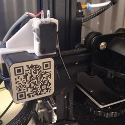 IMG20220419203637.jpg Free STL file Ender 3 v2 timeplapse microswitch mount・3D printer design to download