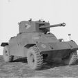 AEC-Mk3.jpg BRITISH ARMORED CAR, MK3, WWII (1:56, ~28mm)