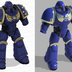 f.png Free 3D file Space Soldier In Tactical Armour・3D print model to download, oh_my_godable