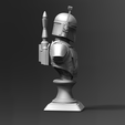 BB01.png Galaxy Hunter Bust Fan Art 3D print model