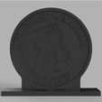 880d6caaed851f1c38edfbdf7baeff69_preview_featured.jpg Free STL file Wounded Warrior Logo with Stand for Memorial Day・3D printing design to download