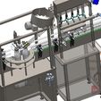 industrial-3D-model-Filling-capping-machine5.jpg Modèle 3D industriel Machine à remplir et à boucher