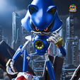 Metal-Sonic.png Sonic The Hedgehog - Metal Sonic